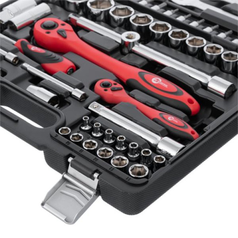 Купити Набір інструментів професійний  1/2 "& 1/4"; 82од, Cr-V.