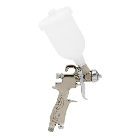 Купить Фарбопульт пневматичний LVMP MINI, форсунка 0.8мм, верхнiй пластиковий бачок 250мл., 2-2.5бар