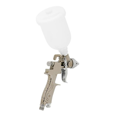 Купить Фарбопульт пневматичний LVMP MINI, форсунка 0.8мм, верхнiй пластиковий бачок 250мл., 2-2.5бар
