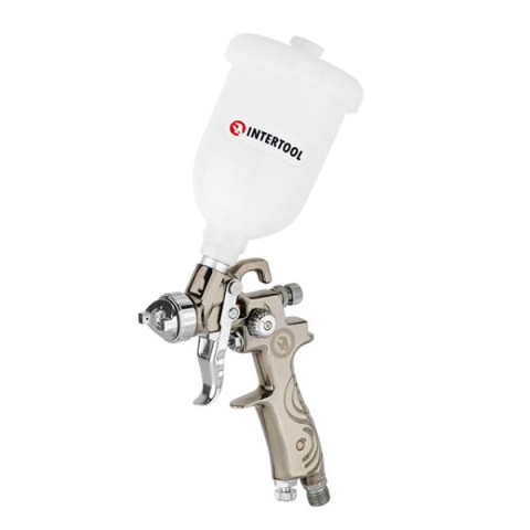 Купить Фарбопульт пневматичний LVMP MINI, форсунка 0.8мм, верхнiй пластиковий бачок 250мл., 2-2.5бар