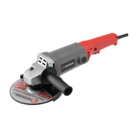 Купити Шліфмашина кутова 1650 Вт, 8000 об / хв, діаметр кола 180 мм, фіксатор
