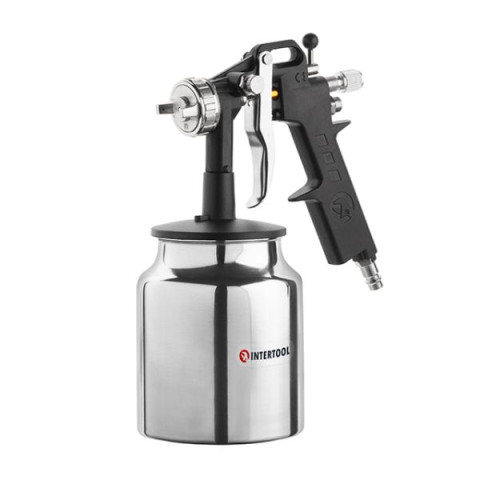 Купити Фарбопульт пневматичний HP, форсунка 1.5мм, нижній металевий бачок 1000мл., 5бар