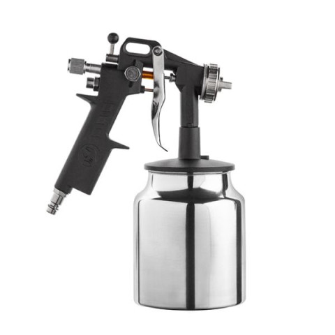 Купити Фарбопульт пневматичний HP, форсунка 1.5мм, нижній металевий бачок 1000мл., 5бар