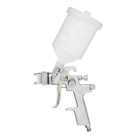 Купить Фарбопульт пневматичний HVLP, форсунка 1.4мм, верхній пластиковий бачок 600мл., 3бар