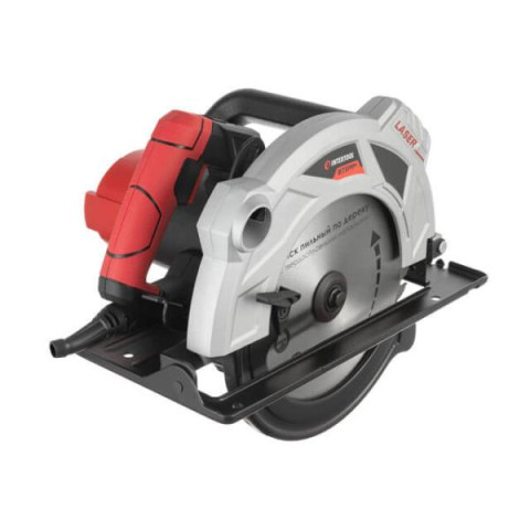 Купити Пила дискова 2000 Вт, 5000 об/хв., кут - 90°-45°, глибина розпилювання - 85-56 мм, диск - 235*30 мм,