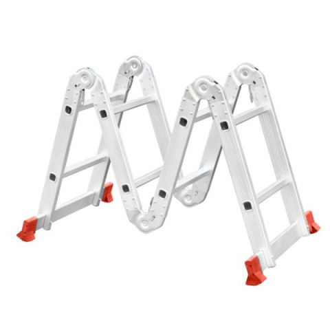 Купити Драбина з алюмінію, багатофункціональна, трансформер, 4*2, 2,38м