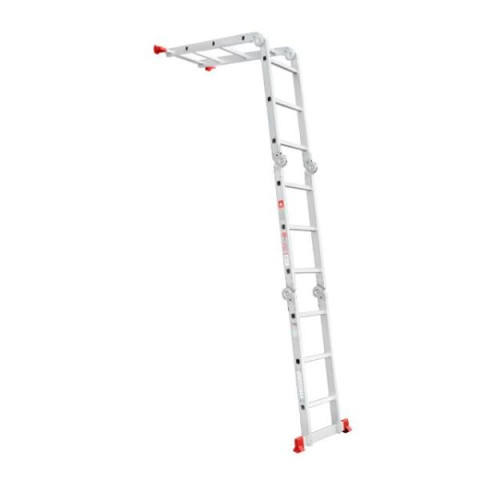 Купити Драбина з алюмінію, багатофункціональна, трансформер, 4*3, 3,50м