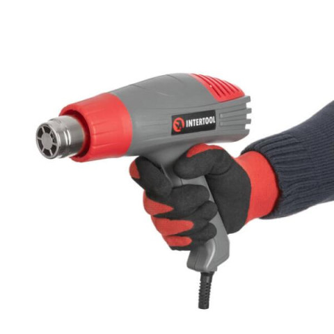 Купить Фен технiчний, 2000 Вт,2 режими, 400-600 °C, 300-500 л/хв