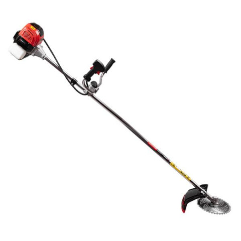 Купить Мотокоса 1.85 кВт, 52 см³, котушка, фреза 40 зубців, двоплечовий ранцевий ремінь, STORM (комплект із