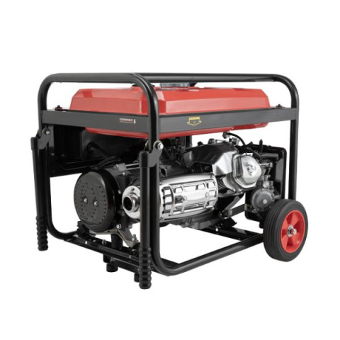 Купить Генератор бензиновий/газовий 5/5.5 кВт, 220 В, 25 л, електро+ручний, мідна обмотка, STORM