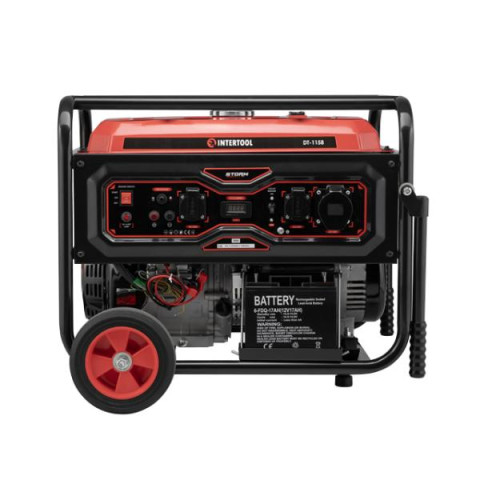 Купить Генератор бензиновий/газовий 5/5.5 кВт, 220 В, 25 л, електро+ручний, мідна обмотка, STORM