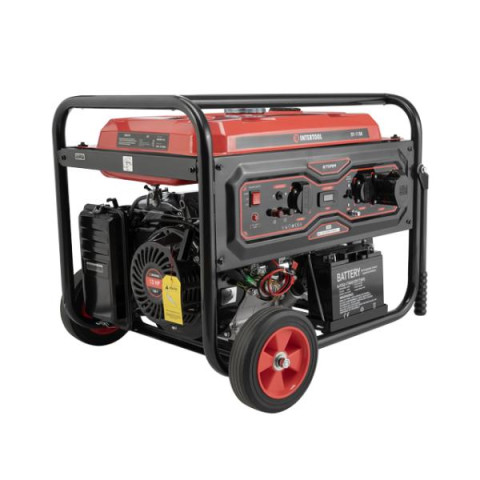 Купить Генератор бензиновий/газовий 5/5.5 кВт, 220 В, 25 л, електро+ручний, мідна обмотка, STORM