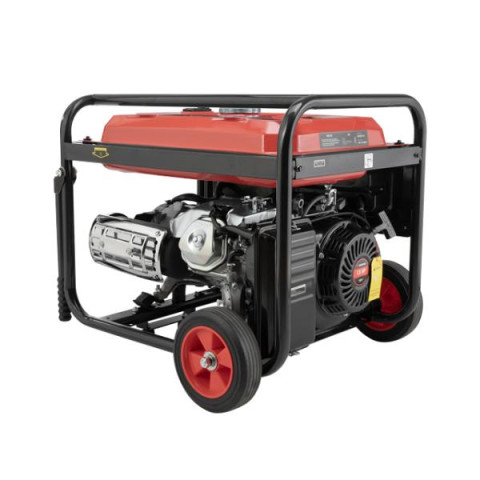 Купить Генератор бензиновий/газовий 5/5.5 кВт, 220 В, 25 л, електро+ручний, мідна обмотка, STORM