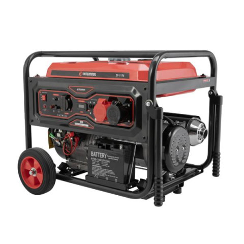 Купити Генератор бензиновий 7/7.5 кВт, 380/220 В, 25 л, електро+ручний старт, мідна обмотка, STORM