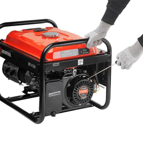 Купити Генератор бензиновий 2.8/3 кВт, 220 В, 15 л, електро+ручний старт, мідна обмотка, STORM