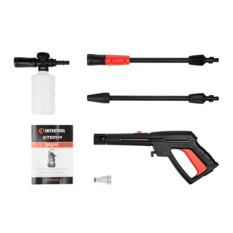 Купити Мийка високого тиску 2200Вт, 6-7 л/хв, 120-170 бар, шланг 8м, регулятор тиску, STORM