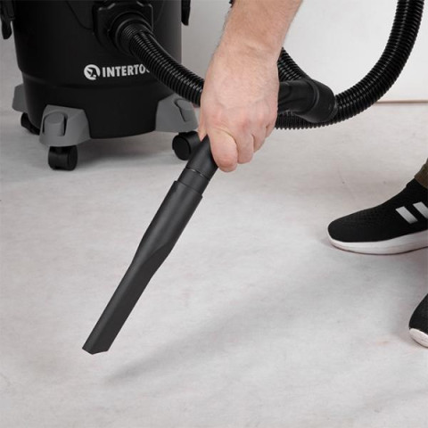 Купить Пилосос будівельний 1.0 кВт, бак 15 л., пластик, >17кПа