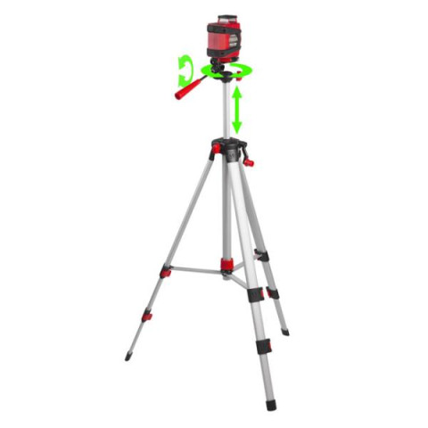 Купити Штатив для лазерного рівня, 1,5 м, різьба 1/4"