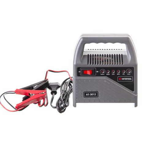 Купить Пристрій зарядний для акумуляторів 6/12 В, 70 Вт, 10-60 Аг, світлодіодна індикація, з трансформаторо