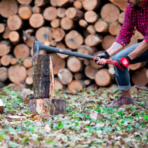 Купить Колун кованый, 2200 г, ручка з фібергласу