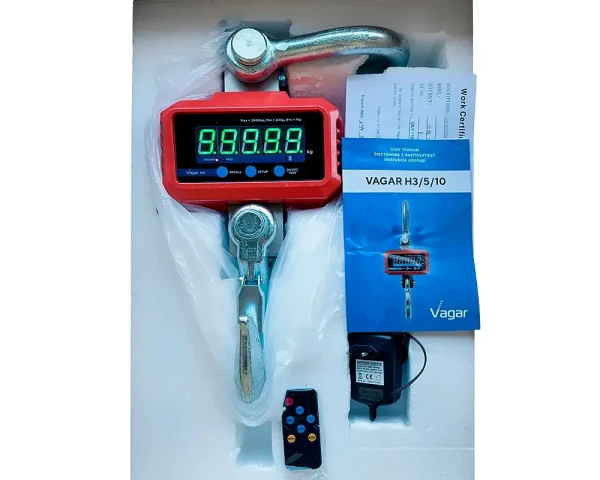 Купить Крановые весы VAGAR Н5-5000 (5 т)