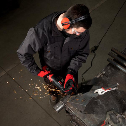 Купити Шліфмашина кутова, 1,2 кВт, 5000-12000 об/хв, диск 125 мм, поворотне руків’я