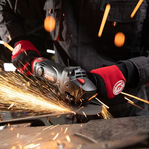 Купити Шліфмашина кутова, 1,2 кВт, 5000-12000 об/хв, диск 125 мм, поворотне руків’я