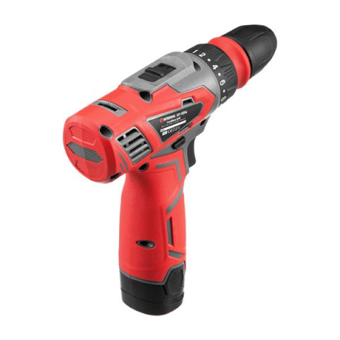 Купити Дриль-шурупокрут акумуляторний 12 В, 30 Nm, 0-350/0-1300 об/хв, 0.8-10 мм, 1.5 Аг, знімний патрон