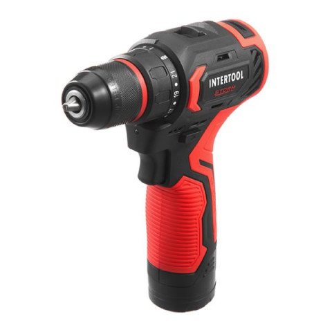 Купить Дриль-шурупокрут акумуляторний, безщітковий двигун, 12 В, 50 Nm, 0-500/0-1900 об/хв, патрон 0,8-10 м