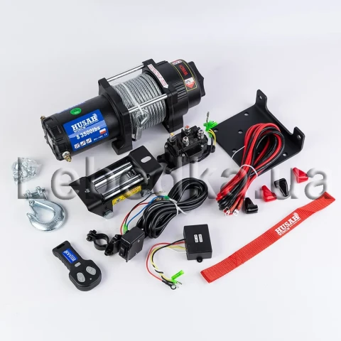 Купити Лебідка для квадроцикла Husar BST S 3500 LBS 1587 кг 24 В