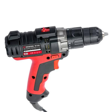 Купити Дриль-шурупокрут електричний, 0,42 кВт, 0-500/0-1800 об/хв, 0,8-10 мм, макс. 20 Nm