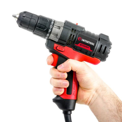 Купити Дриль-шурупокрут електричний, 0,42 кВт, 0-500/0-1800 об/хв, 0,8-10 мм, макс. 20 Nm