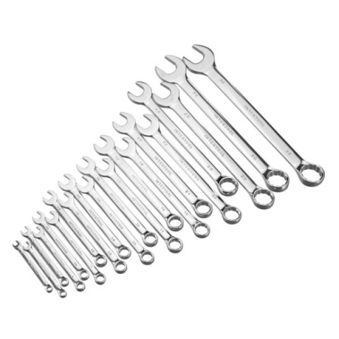 Купити Набір ключів комбінованих, 20 шт., 6-32 мм, професійні, DIN3113, чохол