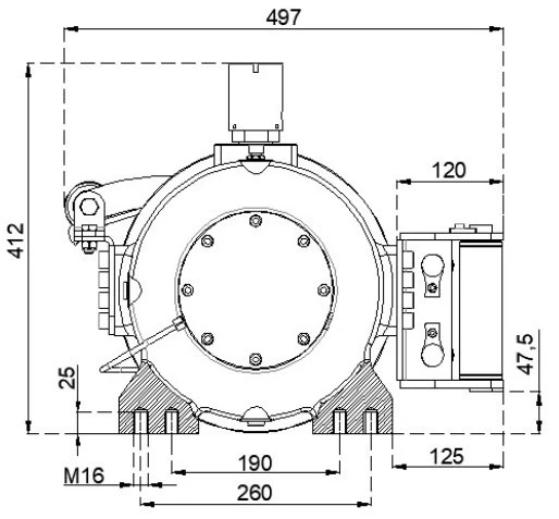 Купить Лебедка гидравлическая Hammer Winch Winch HMW 10.0 PHT - EN 10 т стальной корпус