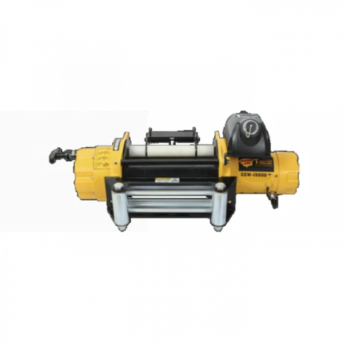 Купить Лебедка электрическая для эвакуатора T-Max СEW15000 - 24 вольт / 6800 кг - 15000 lb