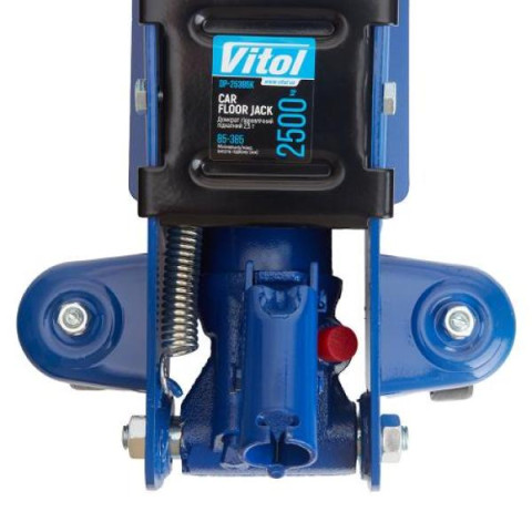 Купить Домкрат гідравл підк 2,5т в чемодані. min 85мм - max 385мм. з низьким підкатом 14,5кг (DP-25385K)