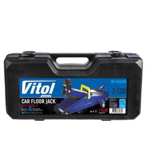 Купити Домкрат гідравл підк. 2т валіза .9 кг min 135мм - max 335мм 9кг (DP-20009K