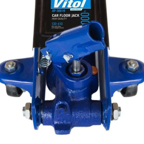 Купити Домкрат гідравл підк. 3т в коробці. min 130мм - max 410мм пов.ручка 19 кг (DP-30019)