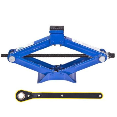 Купить Домкрат гвинтовий "ромб" з тріскачкою 1 т висота підйому 350мм. 2,2кг (DB-T10103A/ST-105B-1t)