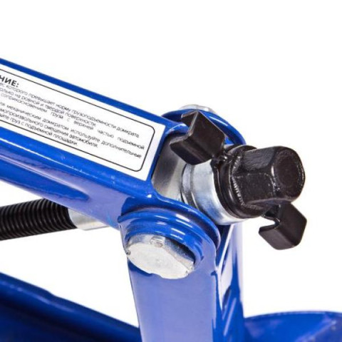 Купить Домкрат гвинтовий "ромб" з тріскачкою 1 т висота підйому 350мм. 2,2кг (DB-T10103A/ST-105B-1t)