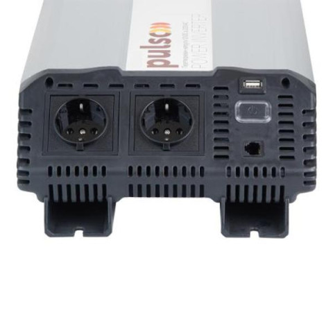 Купить Перетворювач напруги PULSO/ISU-2000/12V-220V/2000W/LCD/USB-5VDC2.0A/син.хвиля/клеми