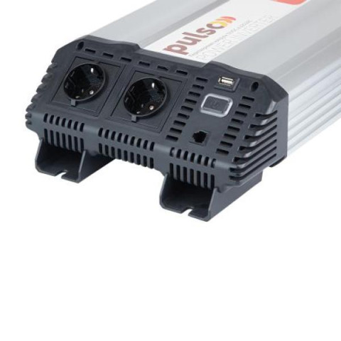 Купить Перетворювач напруги PULSO/ISU-2000/12V-220V/2000W/LCD/USB-5VDC2.0A/син.хвиля/клеми