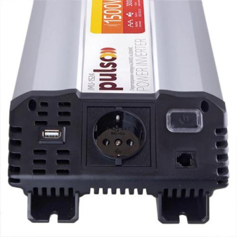 Купить Перетворювач напруги PULSO/IMU-1524/24V-220V/1500W/USB-5VDC2.0A/мод.хвиля/клеми