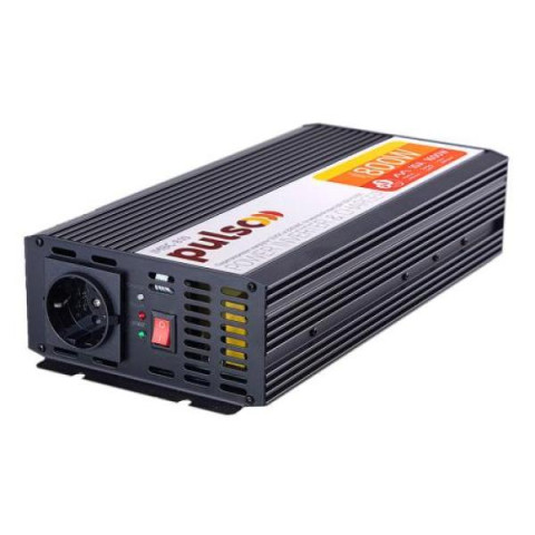 Купити Перетворювач напруги/Зарядн. пристрій PULSO IMBC-810/12V-220V/800W/10A/мод.хвиля/клеми