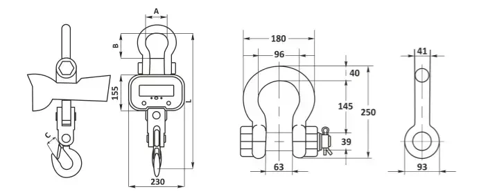 Купити Кранові ваги ВК ЗЕВС ІІІ - 10000 Wi-Fi (10 т)