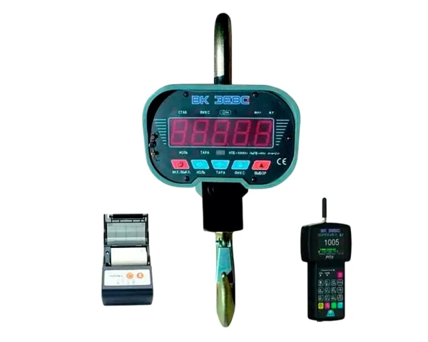 Купити Кранові ваги ВК ЗЕВС ІІІ-3000 РПУ (3 т) з принтером