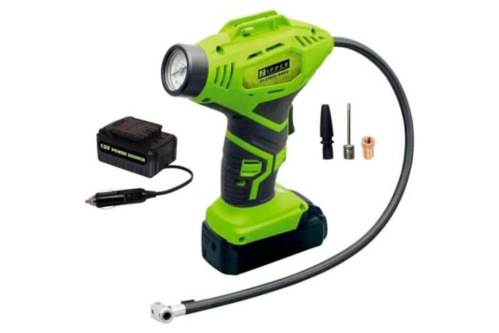 Купити Аккумуляторный насос-компрессор Zipper ZI-LPE20-AKKU