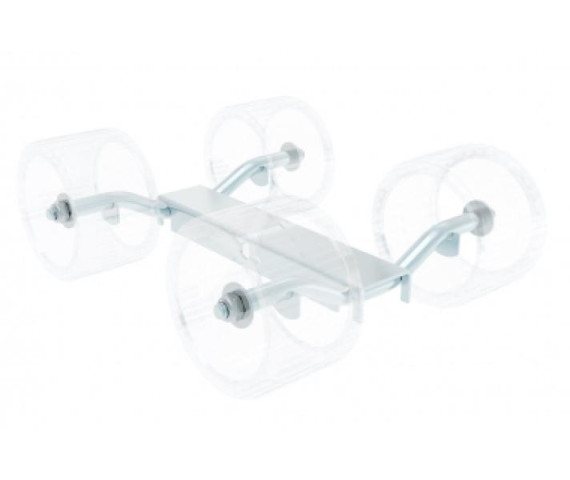 Купить 4-роликовий кронштейн Ø=15 мм Domar Італія (1101142404)