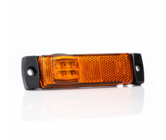 Купить Габаритні ліхтарі 4 діода Fristom (жовтий) LED Польща (2403100325)