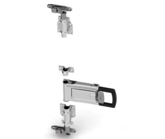 Купити Замок (запор) штанговий на ворота фургона Ø27мм Цинк Туреччина (1301327031)